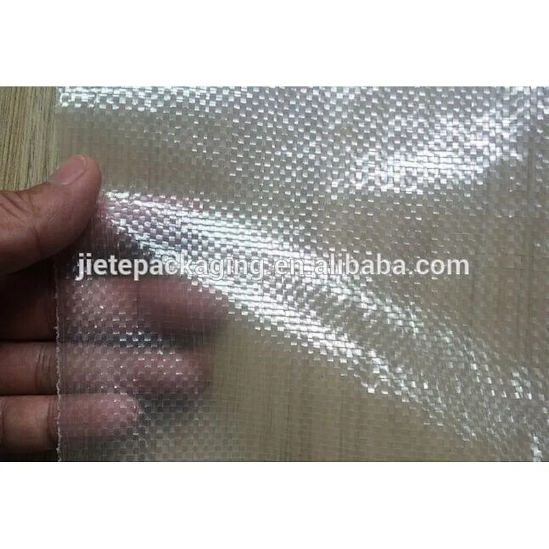 New material transparent virgin pp woven bag fabric roll tubular