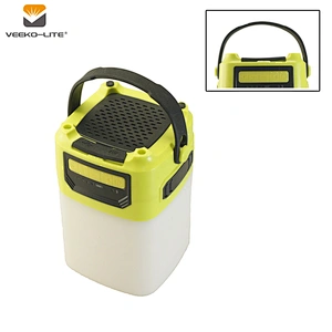 Colorful USB Rechargeable Camping Lantern Portable Blue Tooth Speaker Multi-function Camping light Earphone Out