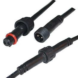 IP68 2pin 3pin 4pin M11 LED Strip Waterproof Connector