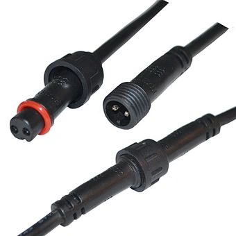 IP68 2pin 3pin 4pin M11 LED Strip Waterproof Connector