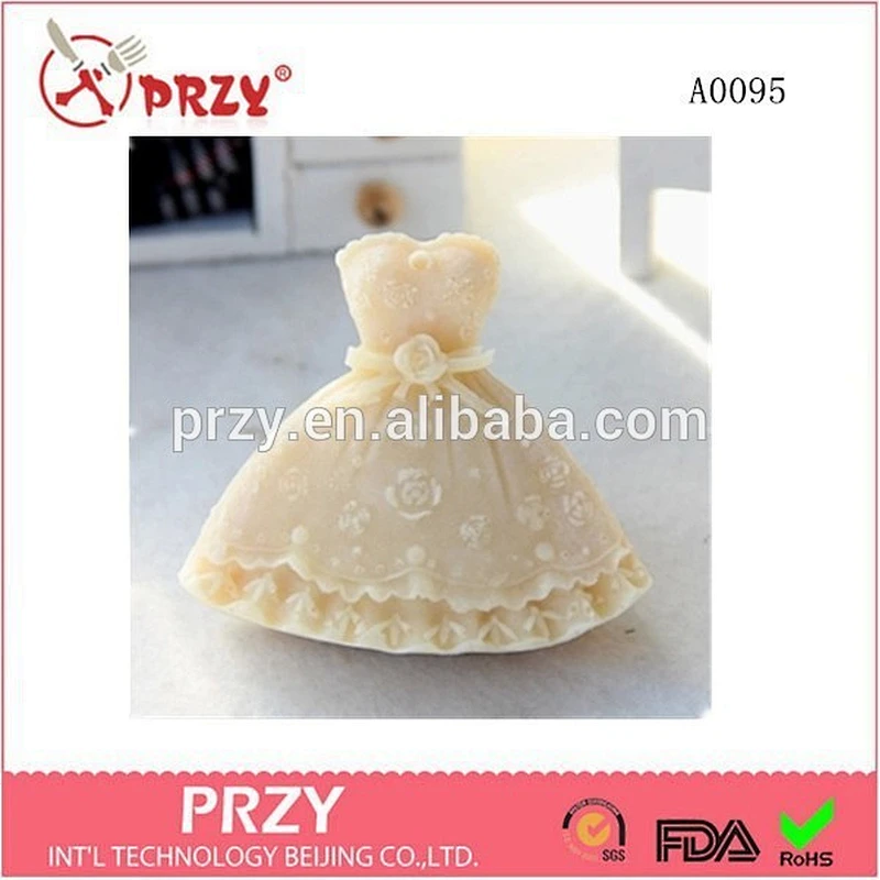 silicone Skirt Shape Soap Mold