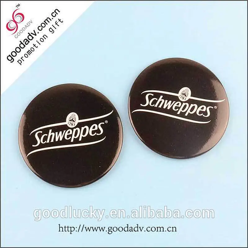 Mini 58/70/75mm round shape tin smart custom Mirror