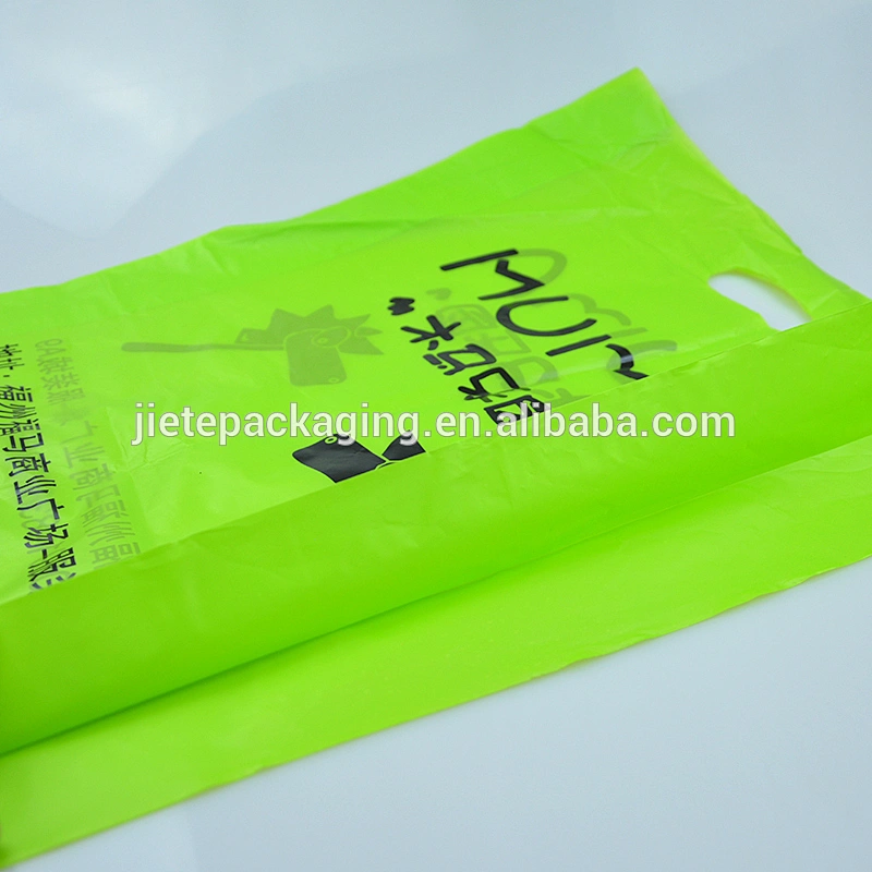 cheap and high quality PE shopping bag with customized LOGO printing