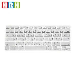 China Silicone Skin keyboard protector For Macbook laptop thai keyboard Cover For Macbook Air 13 laptop English Version