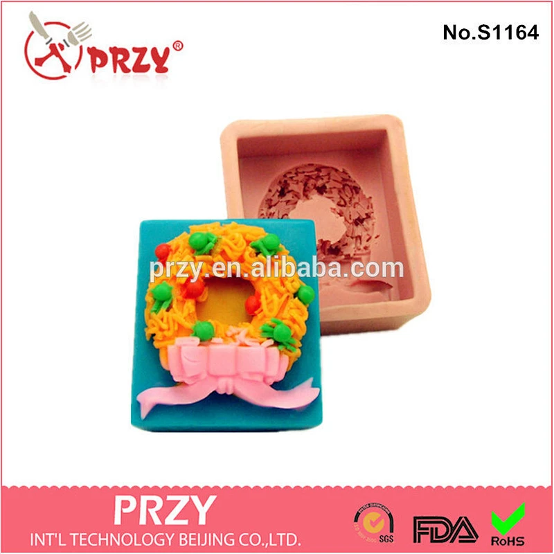 Silicone christmas soap molds,soap silicone mold for christmas