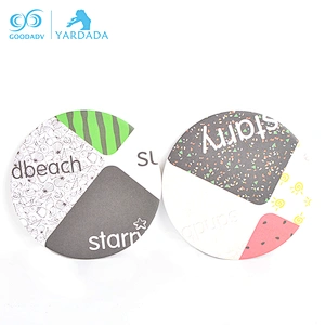 Eco-Friendly Custom Printing Absorbent Pulp Board Paper Beer Coaster