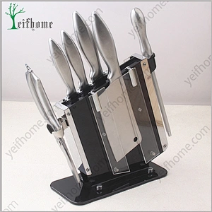 Wholesales stainless steel hollow handle knife set