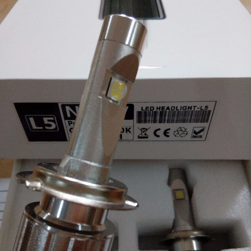 Guangzhou LUJIA L5 xhp50 H7 LED headlihgt bulbs 40W 9600lm led car light H4 H9 H10 H11 D1 9004 9005 9006 9012 cob fanless kits