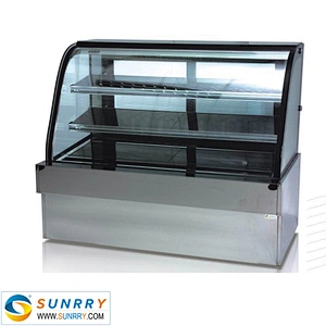 New Design Bakery Showcase With Glass Sliding Door (SY-CS318S SUNRRY)