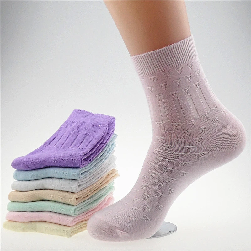 women cotton socks girl sock acrylic sock
