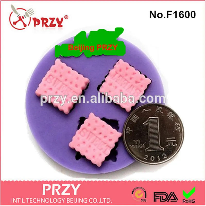 PRZY Model F1600 sugarcraft biscuit silicone decorative molds