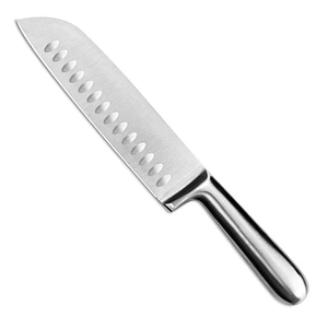 Amazon Hotsale Hollow Handle Stainless Steel 7-Inch Santoku Knife