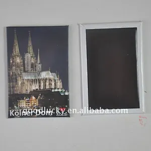 promotional metal tin fridge magnet sticker custom
