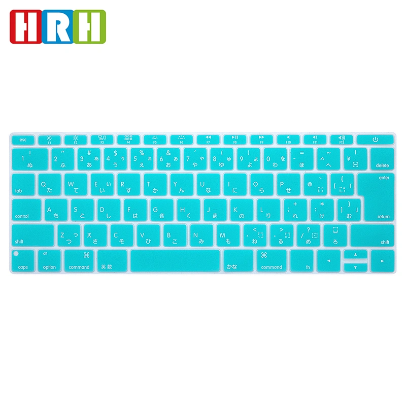 laptop skin custom silicone keyboard cover Skin japan version keyboard for macbook a1708 (No Touch Bar) and 12