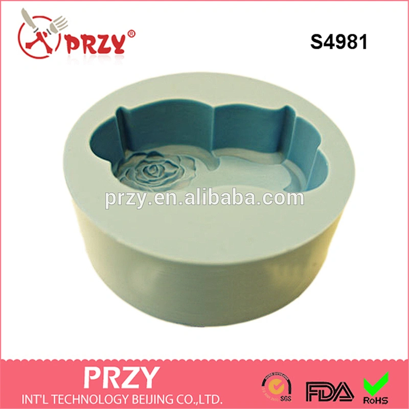 Damascene rose Soap Mold silicone molds for wholesale -S4981