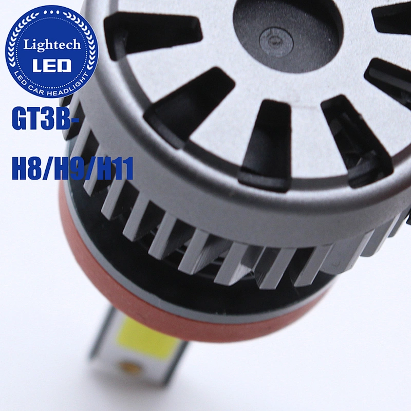 Lightech GT3B 30W COB Led Headlight 6000lm Car H8 H9 H11 Car LED Lighting
