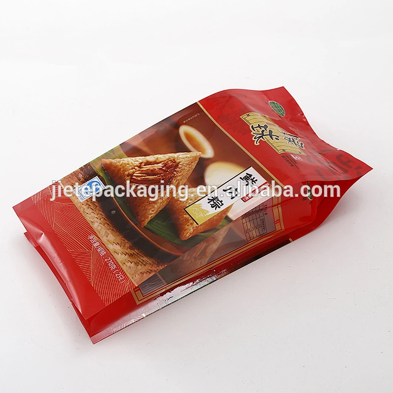 Superior quality stand up PE rice dumplings packaging bag