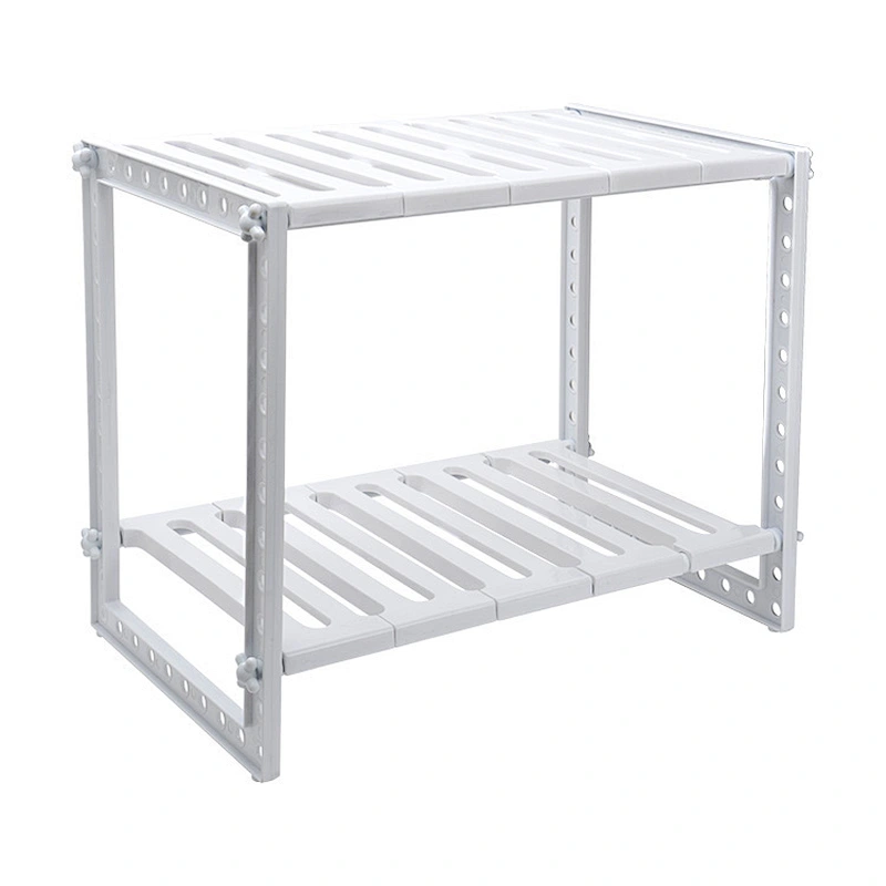 2 tier multifunctional storage rack/grocery rack/kitchen utensil drying rack