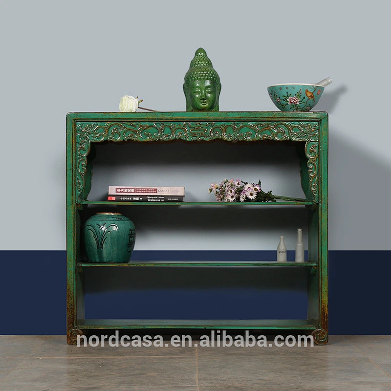 shanny hand carved chinese antique style wine cabinet