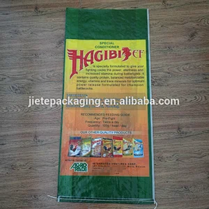 25kg design printing plastic feed bag wholesale poultry,chicke,duck,bird,cow,sheep,horse