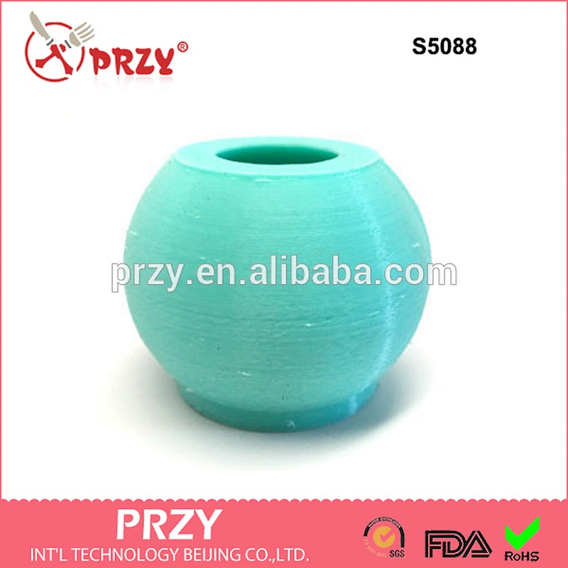 S5088 Sphere Planter Mold - Silicone - Geometric Mold - Cast Concrete-Resin-Wax-Soap