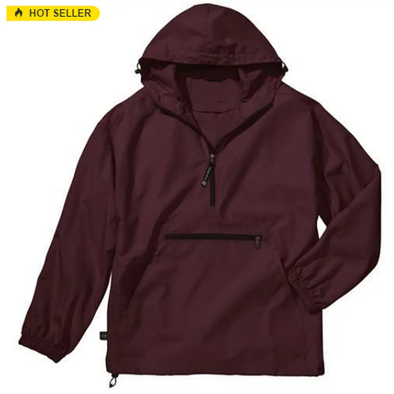 High quality River Pullover Custom Jacket for man