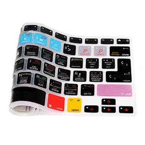 Logic Pro X Spanish Functional Silicone Keyboard Skin shortcuts keyboard skin For Macbook Pro 13 Retina for macbook pro 15