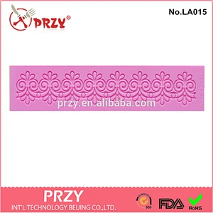 LA015 fondant cake lace mold,silicone lace mold,silicone cake lace mold