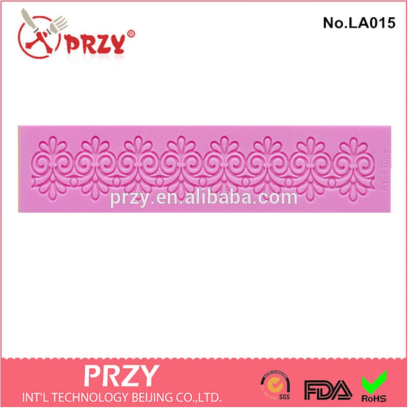 LA015 fondant cake lace mold,silicone lace mold,silicone cake lace mold
