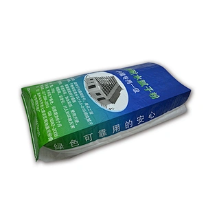 Building use bopp laminated plastic cement bag for lime,gypsum,tile adhesive,cement bag plant