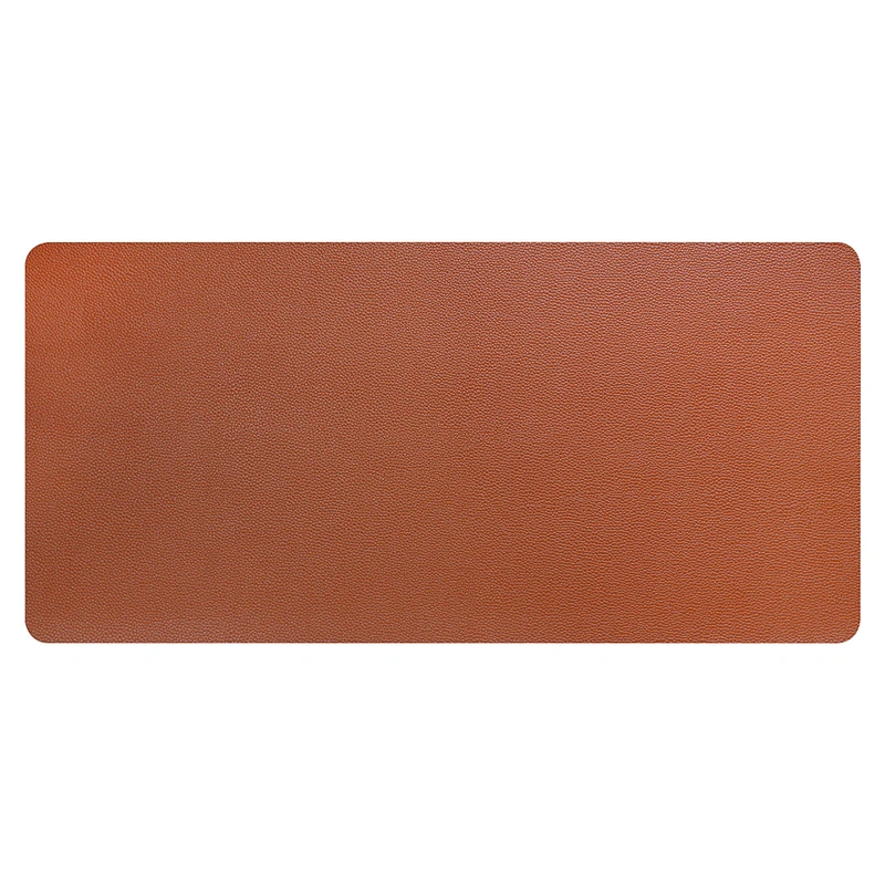 other computer accessories Wholesale OEM Custom Large Single Side PU Leather Sublimation Gaming Desk Mouse Pad Mouse Mat