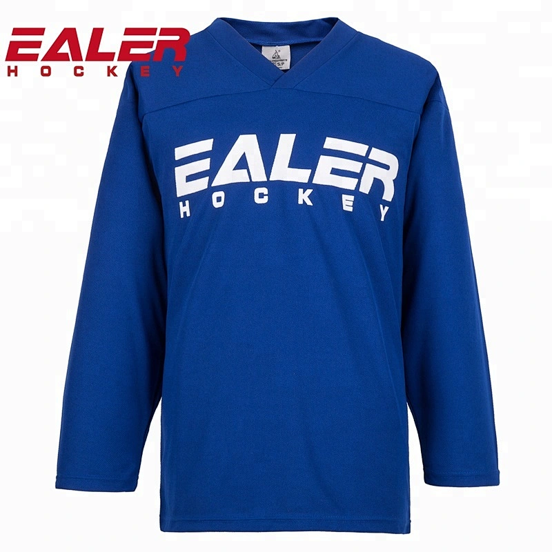 EALER Whosale Soild white Training Ice Hockey Jersey In Stock