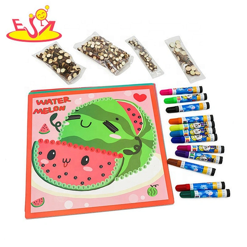 2019 New arrival diy wooden interactive toys for toddlers W14C264