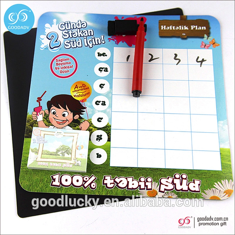 factory wholesale cheap gifts writing pad for kids with magnet pen