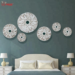 Simple living room wall ornaments Silicone mould TV background wall 3D decorations Molds