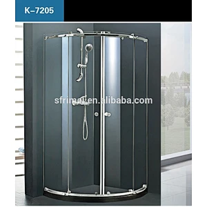 Hot Sale China Factory Folding Spare Parts Tempered Glass Shower Cabin Without Tray