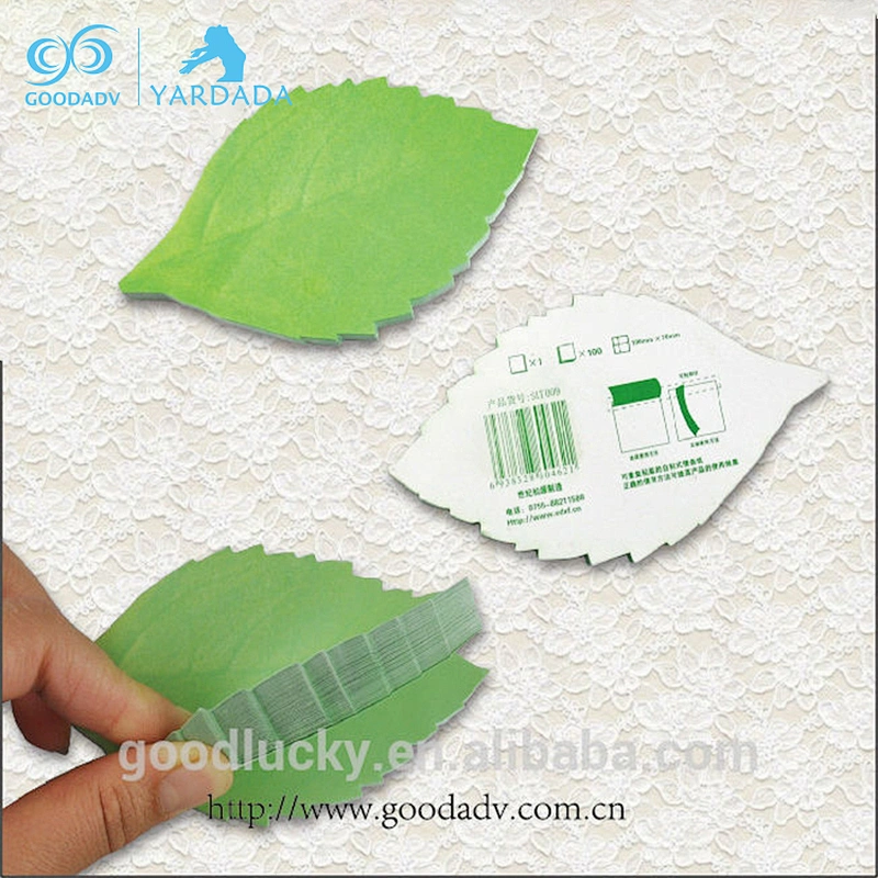 Custom shaped magnetic notepad loose leaf memo pad with custom logo