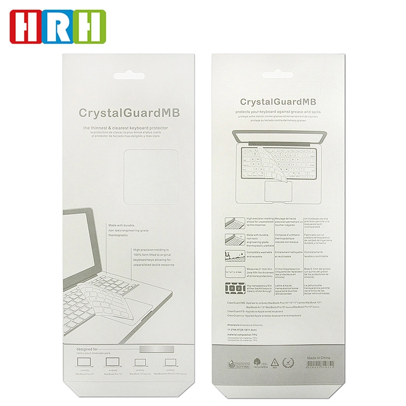 Accept Customized Logo Retail Packing for MacBook keyboard dust cover waterproof protector