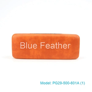Eco-friendly Simple Solid Color PU Hard Glasses Box for Men