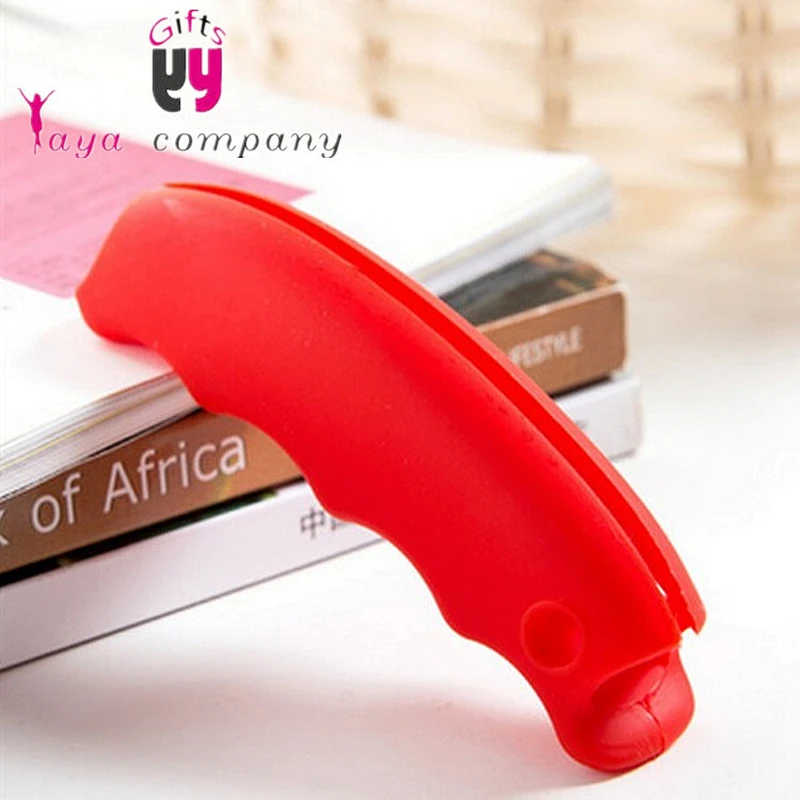 Reusable Random Color Silicone Finger Clip Shopping One Trip Bag Grip Handle