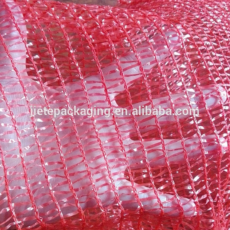 Wholesale raschel feature pe mesh bags for vegetables, fruit