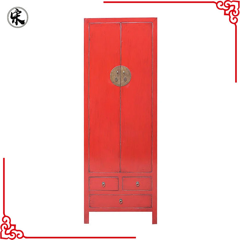chinese antique solid wood pine handmade furniture for stores