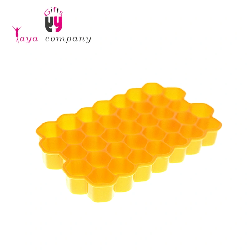 Kitchen Accessory Wholesale Custom Honeycomb Silicone Ice Cube Tray
