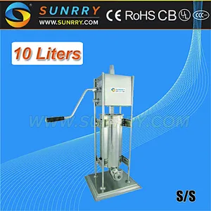 Churro maker for sale with 10 liters double speed stainless steel spanish churros making machine for churros (SUNRRY SY-CH10)