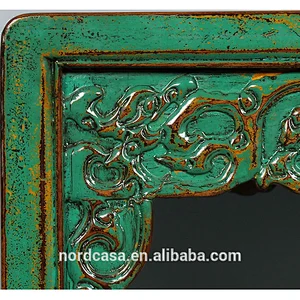 chinese antique reproduction furniture painted shelf cabinet