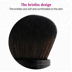 Imported Wholesale Kabuki Makeup Brush Foundation Travel Retractable Blush Brushes Beauty Cosmetic Kabuki Brush