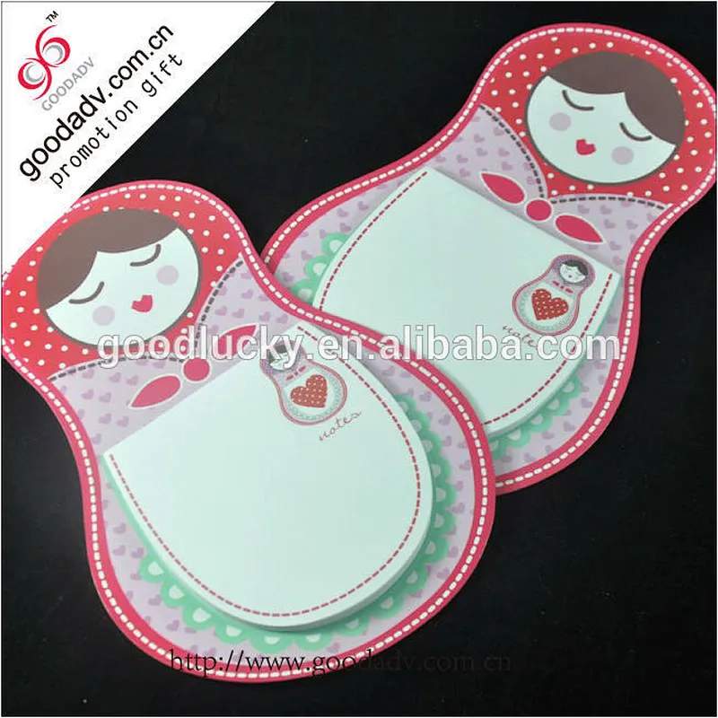 Custom Design Printed Logo Lovely Memo Pad