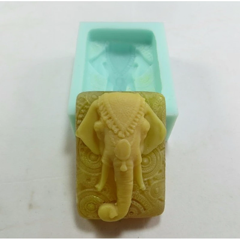 QT0030 elephant soap mold silicone molds PRZY