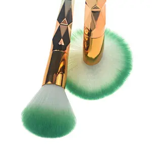 Fashion cosmetic tools 7pcs natural hair professional makeup brush set
