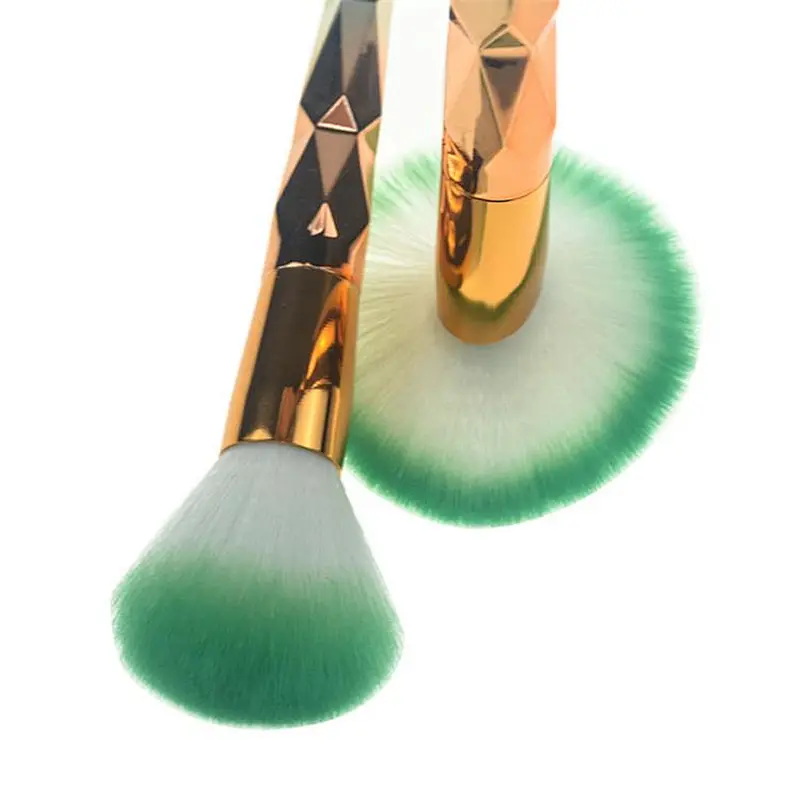 Fashion cosmetic tools 7pcs natural hair professional makeup brush set